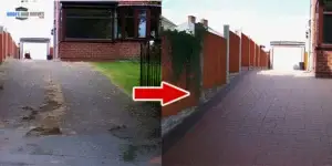 Block Paving Driveway Restoration In the North East UK — Roofs & Drives Ltd, North East England
