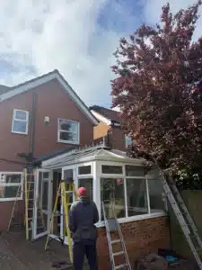 Conservatory Roof Conversion — Darlington - In Progress Image 03