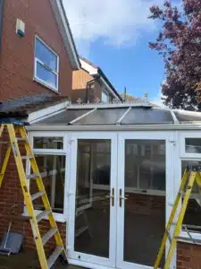 Conservatory Roof Conversion — Darlington - In Progress Image 04